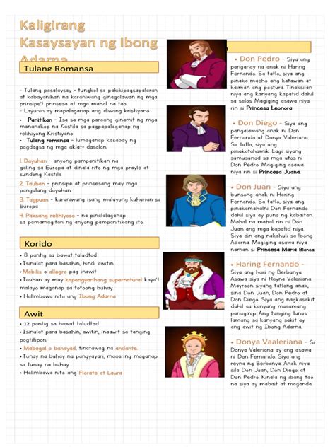ibong adarna characters|kaligirang pangkasaysayan ng ibong adarna.